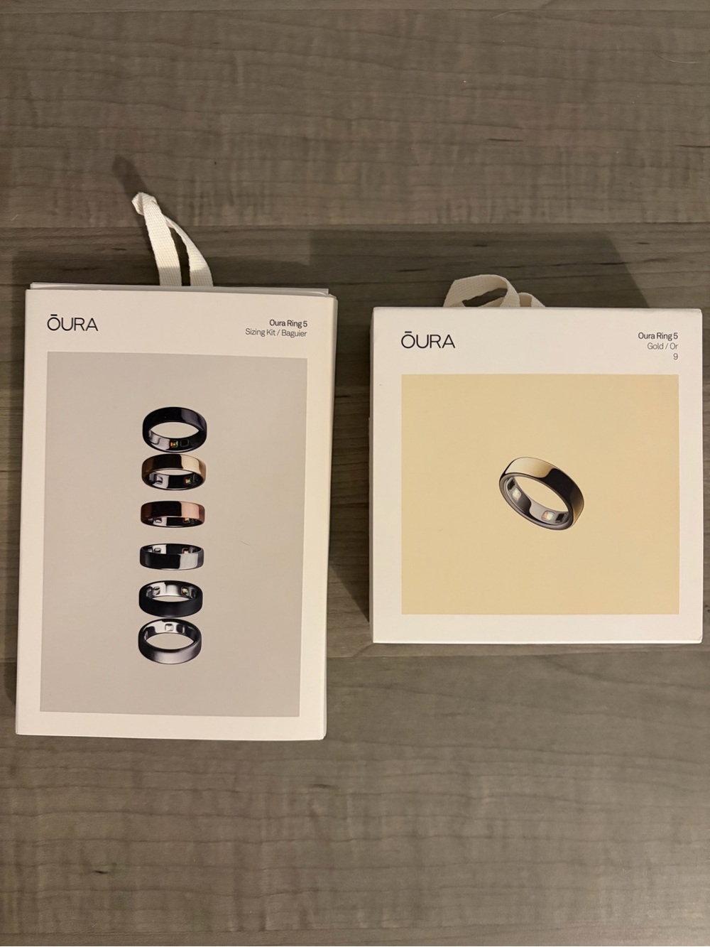 Oura ring 5, Gold, Size 9